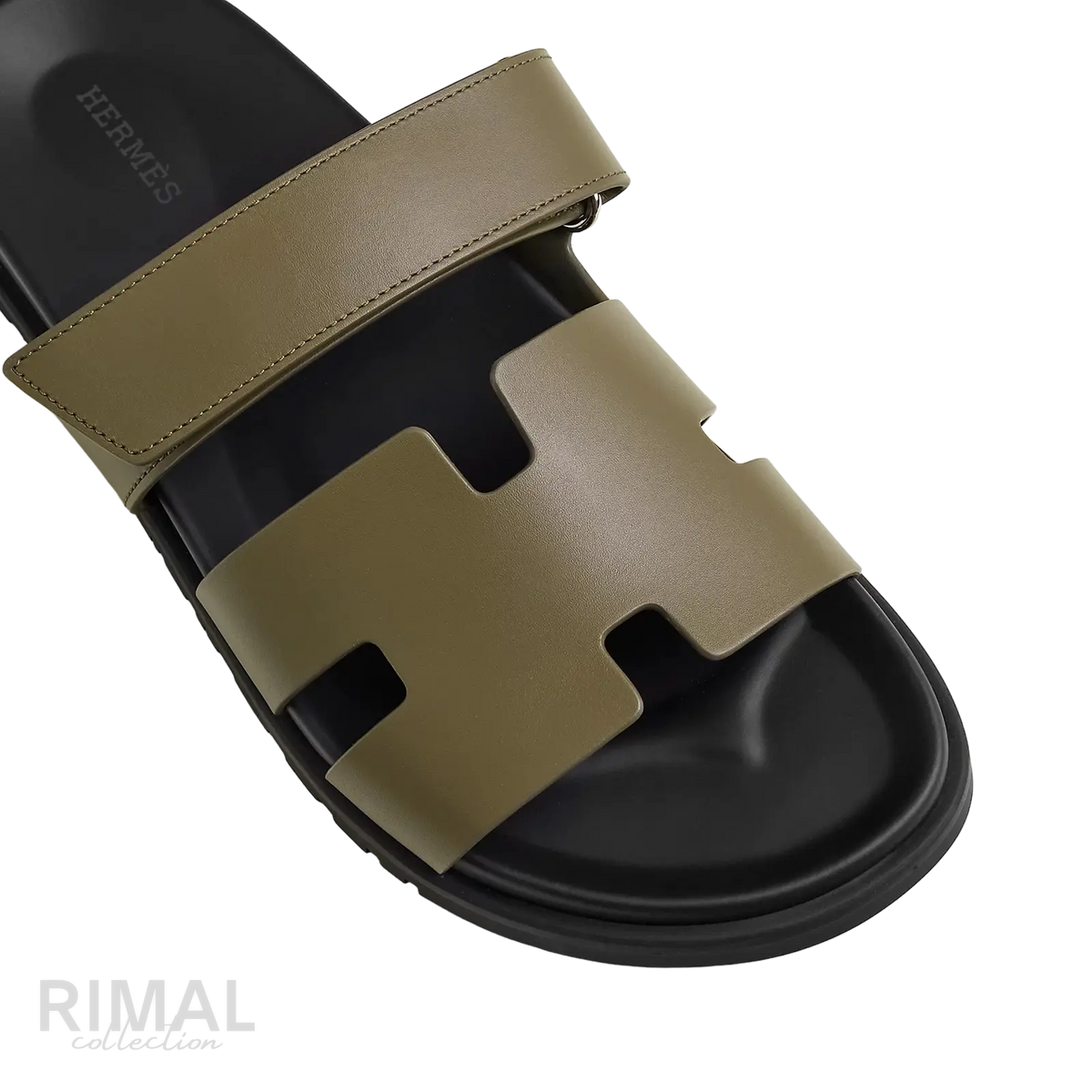 Hermès Chypre Sandals – Vert Toundra - View 2