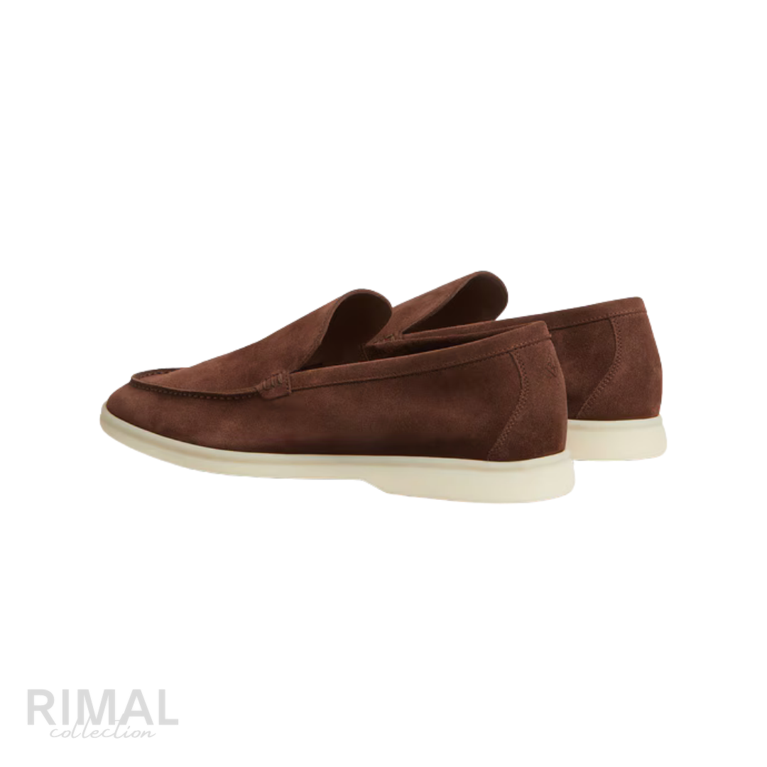 Loro Piana | Brown Summer Loafers - View 2