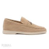 Loro Piana Suede Sneakers – Beige