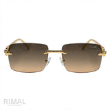 Cartier Sunglasses Panthère Gradient Brown
