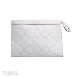 لوي فيتون أبيض بتصميم LV شنطة
