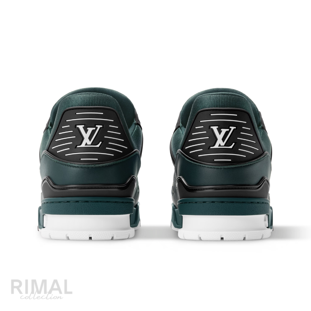 Louis Vuitton LV Trainer Sneakers Striped – Green - View 3