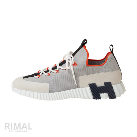 Hermès | Lift Slip-on Sneakers Multicolore Beige Galet - View 1