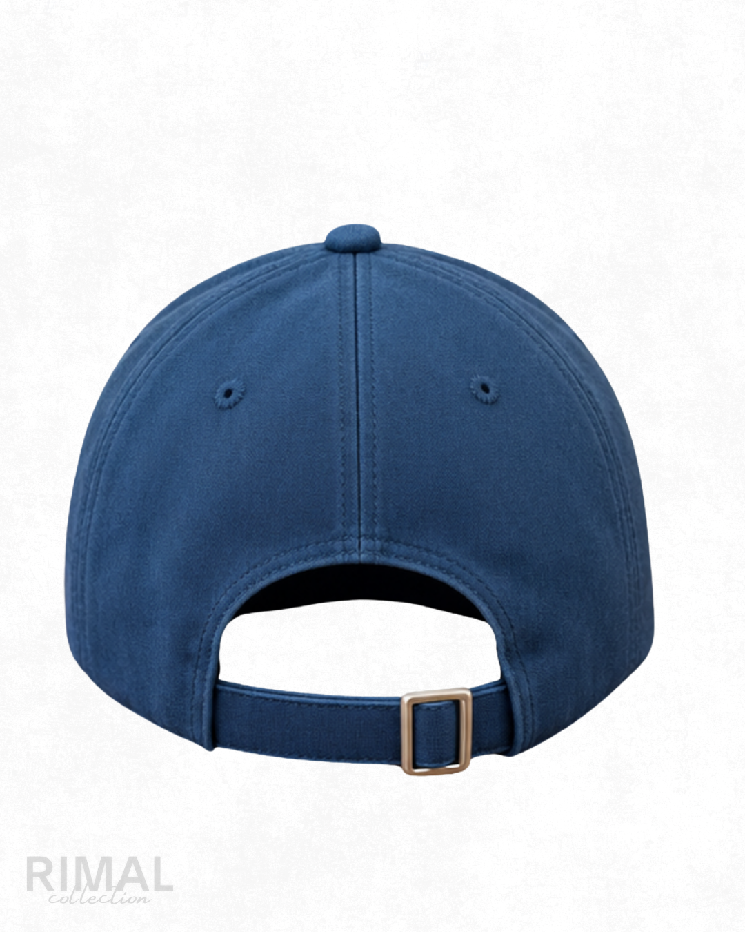 Brunello Cucinelli | Ocean Blue Cotton Embroidered Solomeo Crest Baseball Cap - View 3