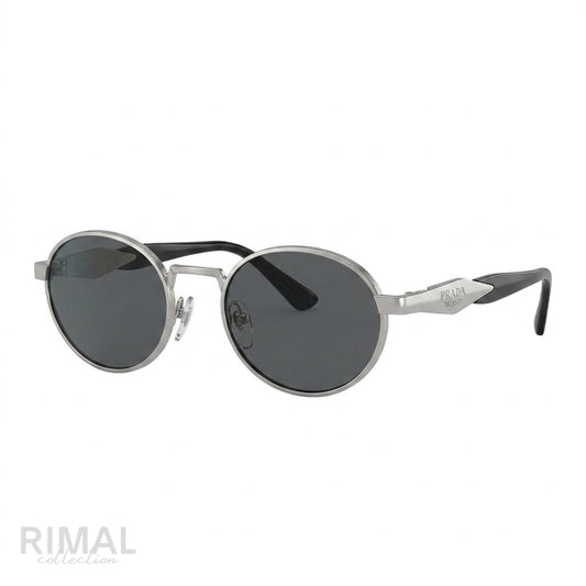 Prada Sunglasses Silver-Tone – Dark Grey Lenses - View 1