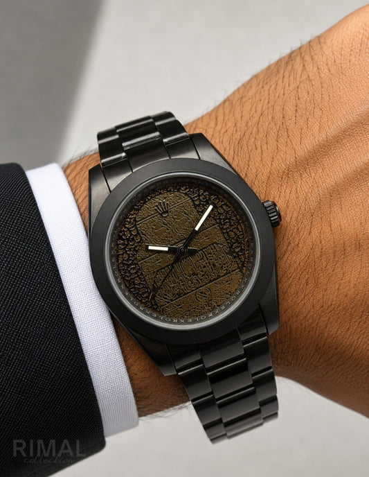 Rolex | Bamford Milgauss Matte Honeycomb Watch – Black – Product Image 1