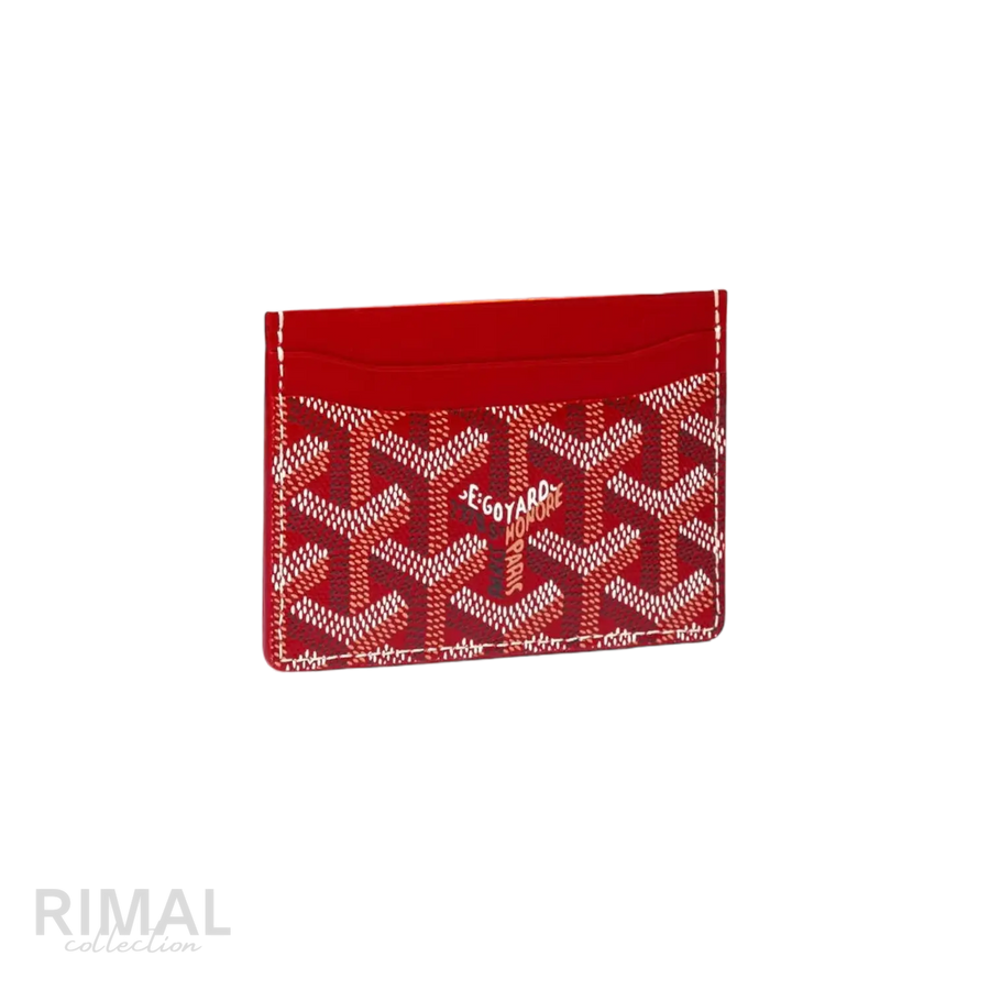 Goyard Saint Sulpice Card Holder – Red