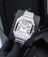 Cartier Watch | Santos de White Dial