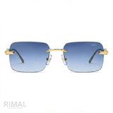 Cartier Sunglasses Gold-Tone – Blue Gradient