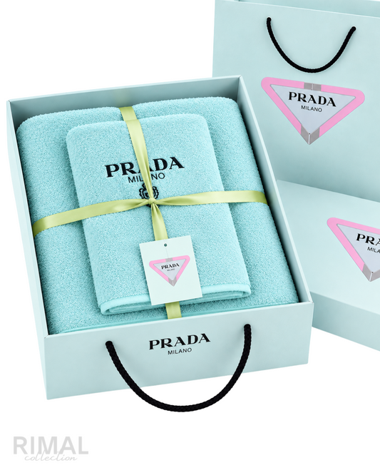 Prada Bath Towel – Mint Green - View 1