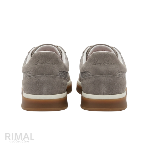 Loro Piana Tennis Walk Sneakers – Grey - View 4