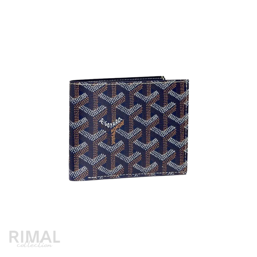 Goyard Victoire Wallet Navy Blue