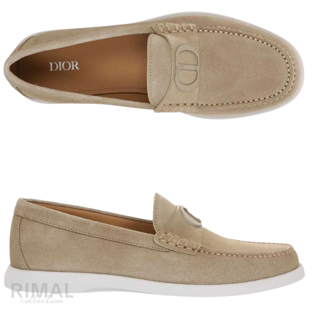 Dior Granville Suede Loafer – Beige – View 3