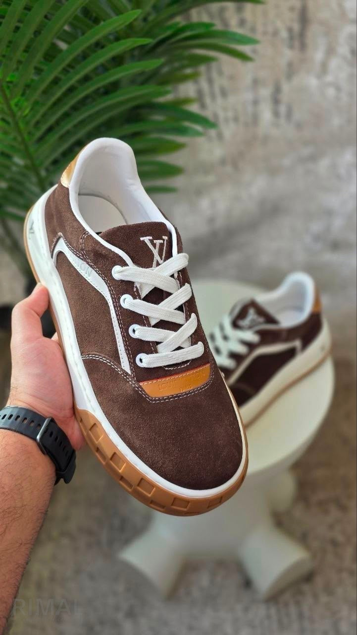 Louis Vuitton LV Tilted Sneaker – Brown - View 5