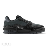 Louis Vuitton LV Trainer Sneakers – Black & Green