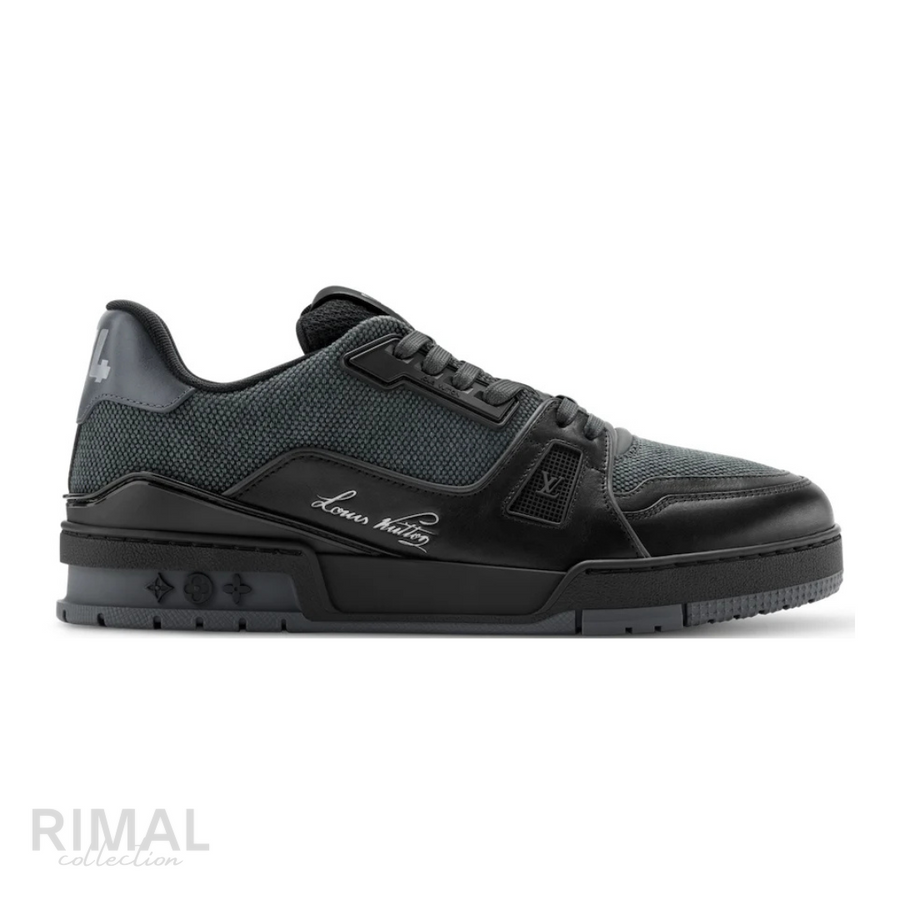 Louis Vuitton LV Trainer Sneakers – Black & Green