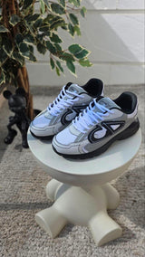 Dior B30 Sneakers – White & Grey