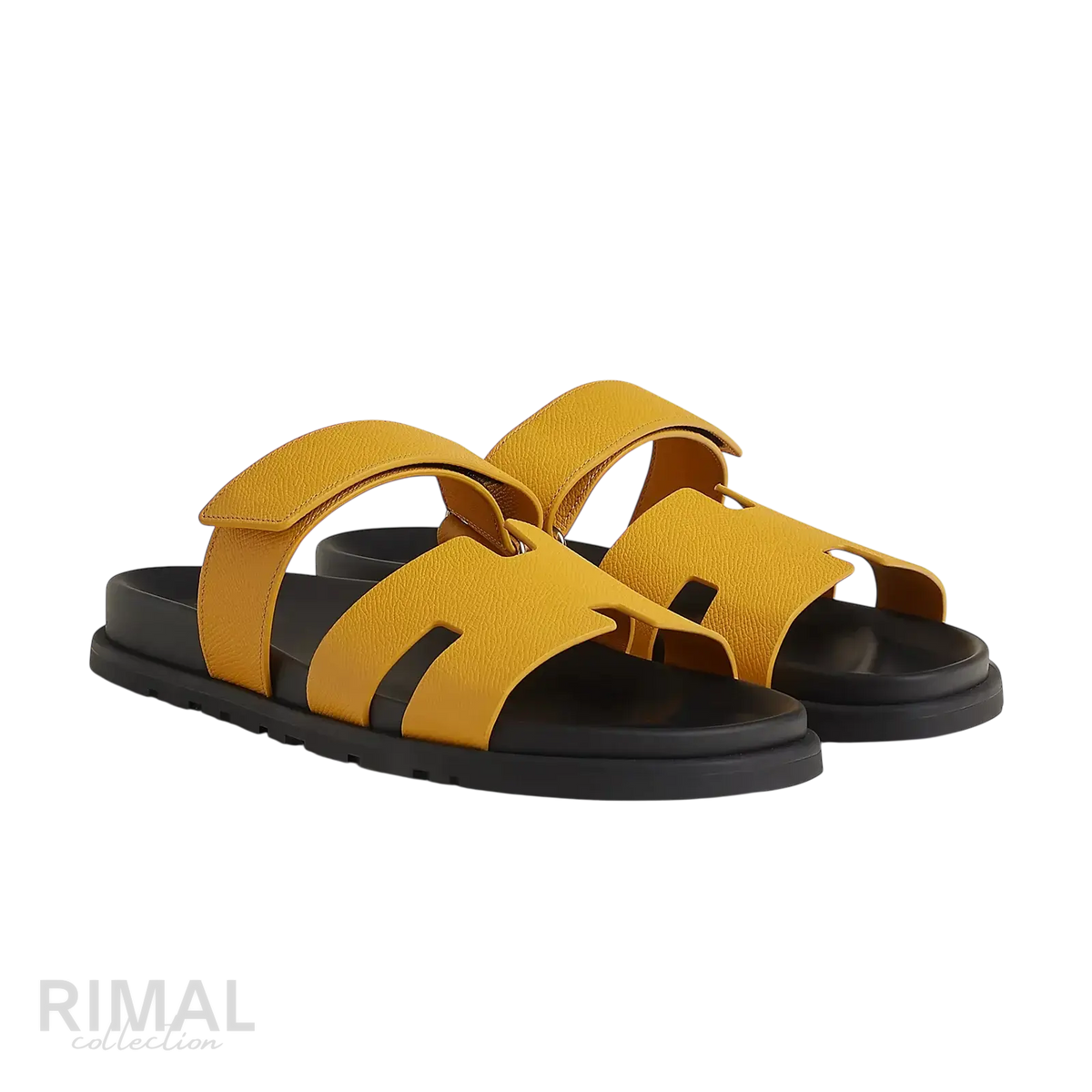 Hermès Chypre Sandals – Jaune Topaze - View 1