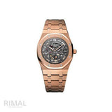 Audemars Piguet Royal Oak Double Balance Wheel Openworked Pink Gold Watch - 39mm 18kt Rose