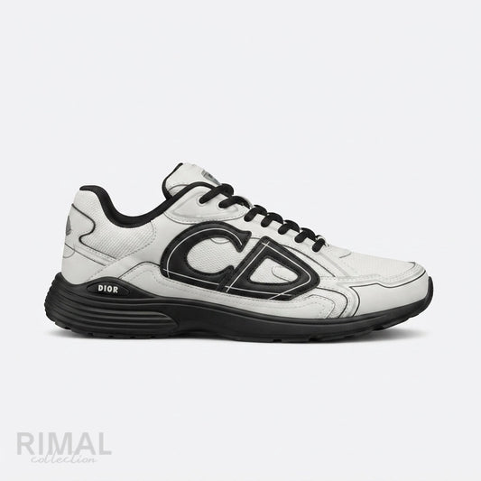 Dior B30 Countdown Sneaker – CD30 Signature – White & Black - View 1