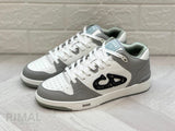 Dior B57 Low-Top Sneaker – White & Grey