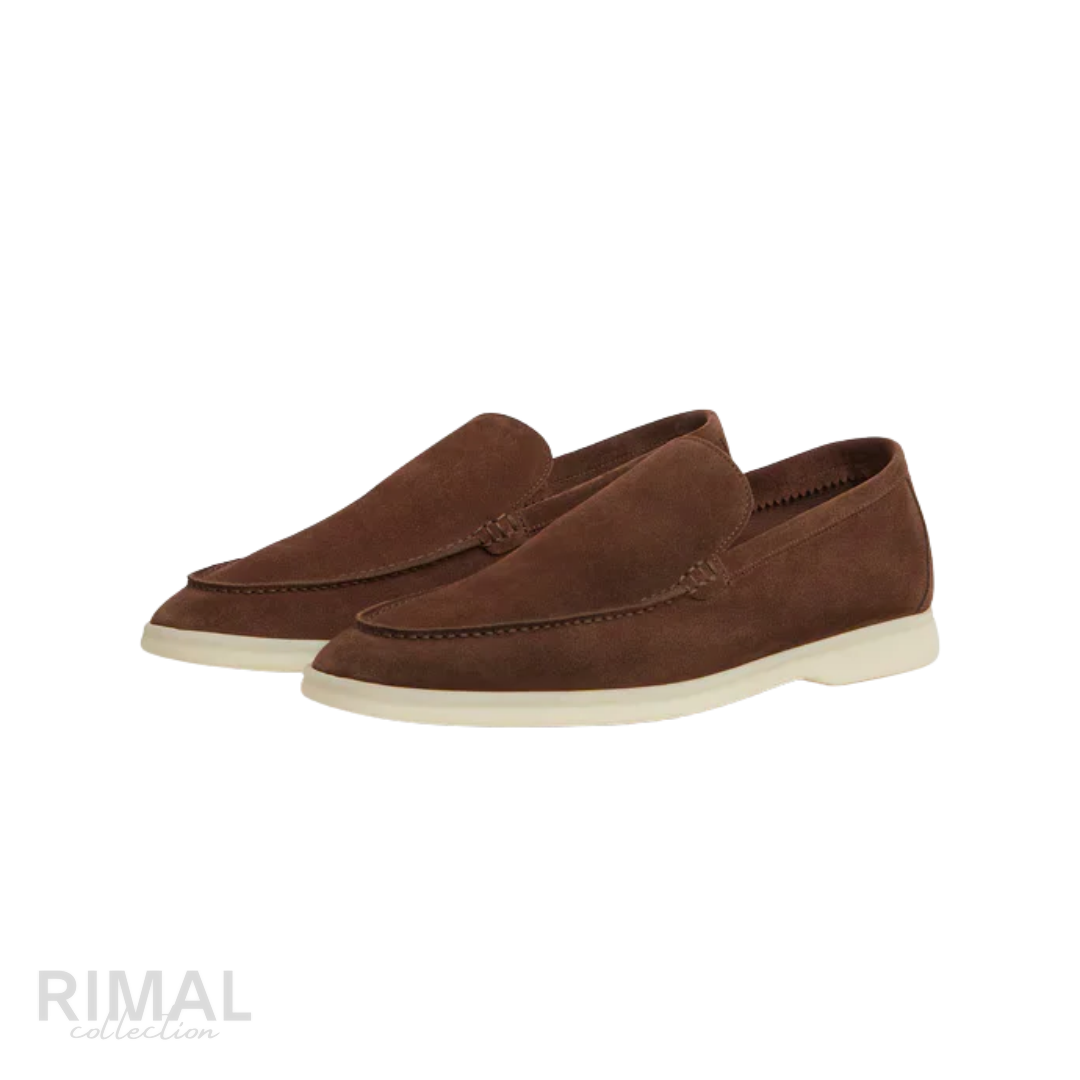 Loro Piana | Brown Summer Loafers - View 3