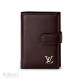 Louis Vuitton Dark Brown Leather Wallet