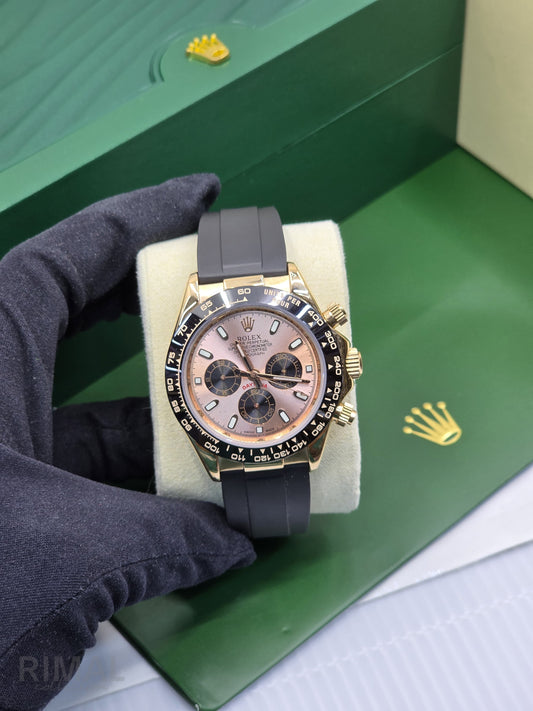 Rolex | Cosmograph Daytona Oysterflex Watch – Yellow / Gold / Black – Product Image 1