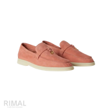 Loro Piana Summer Charms Loafers – Sorbet Pink