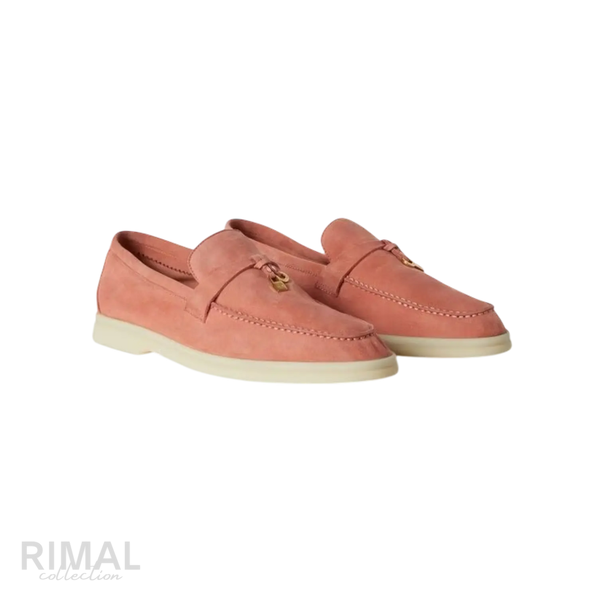 Loro Piana Summer Charms Loafers – Sorbet Pink - View 1