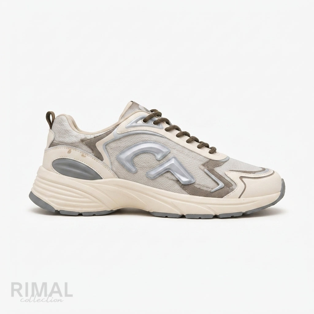Dior B30 Countdown Tech Sneaker – Beige & Brown - View 1