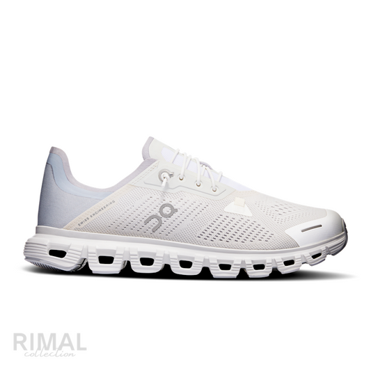 On Running Cloud 6 Coast – White / Glacier