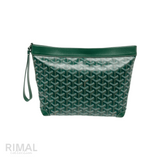 Goyard Bag | Conti Pouch Green