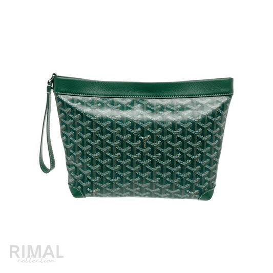 Goyard | Conti Pouch Green - Free & Fast UAE Shipping