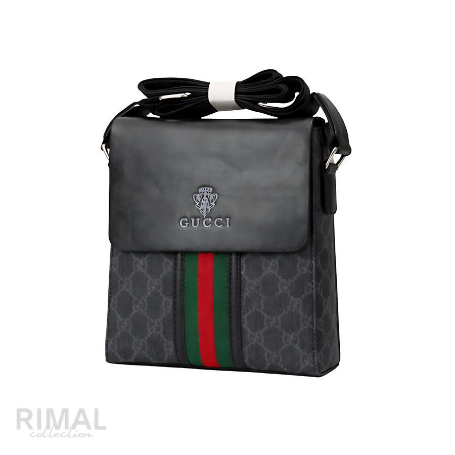 Gucci Bag Crossbody Multi Canvass Black Crossbody