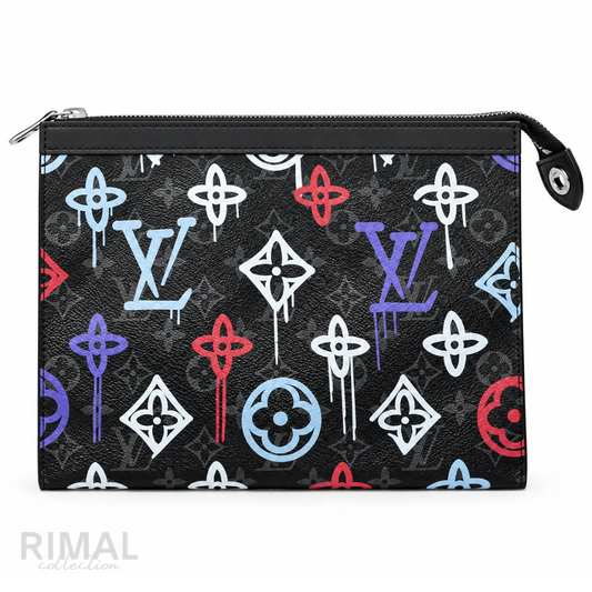 Louis Vuitton – Pochette Voyage Clutch Multicolour Graffati Monogram