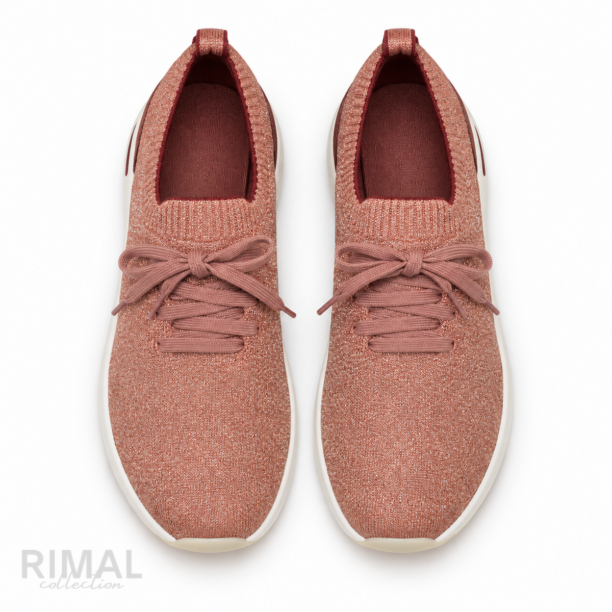 Loro Piana 360 LP Flexy Walk Knit Sneakers – Rose Pink - View 1