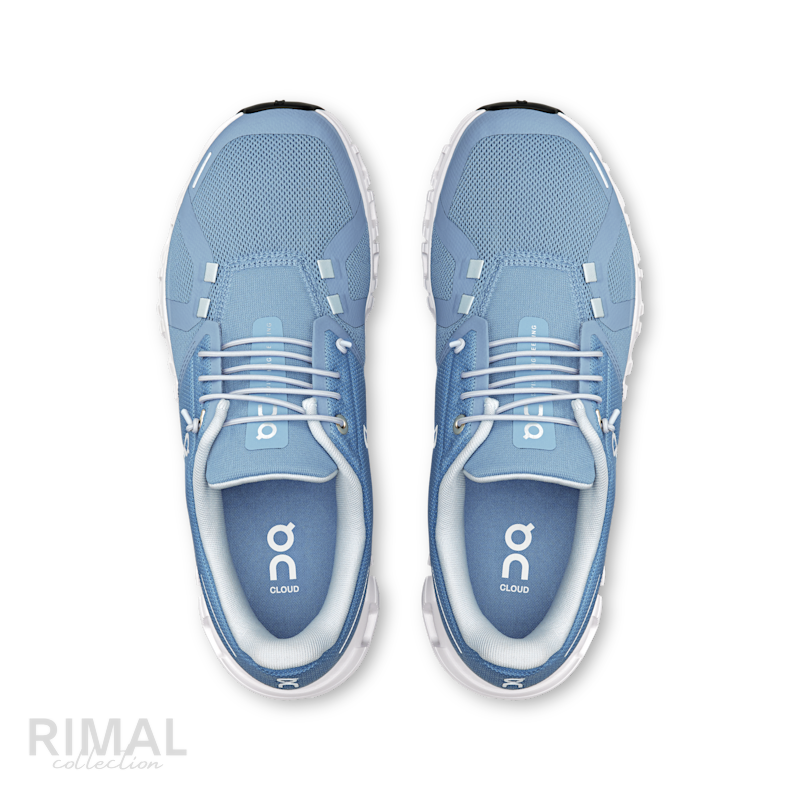 On Running Cloud 6 – Chambray / White