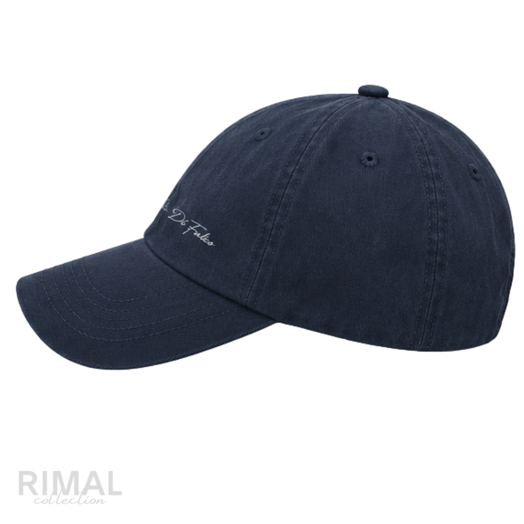 Atelier Di Falco | Script Logo Cap Navy - View 3