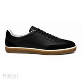 Loro Piana Tennis Walk Suede & Leather Sneakers – Black