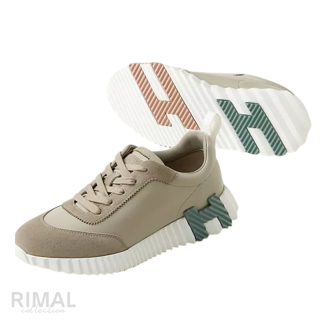 Hermès Bouncing Sneakers – Beige Esquisse - View 3