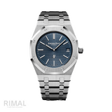 Audemars Piguet Royal Oak Selfwinding Stainless Steel Blue Dial Watch - 15202st 1240st 01