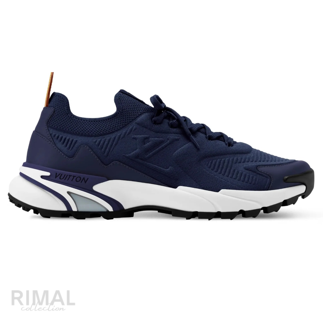 Louis Vuitton LV Runner Tatic Knit Sneakers – Navy Blue - View 1