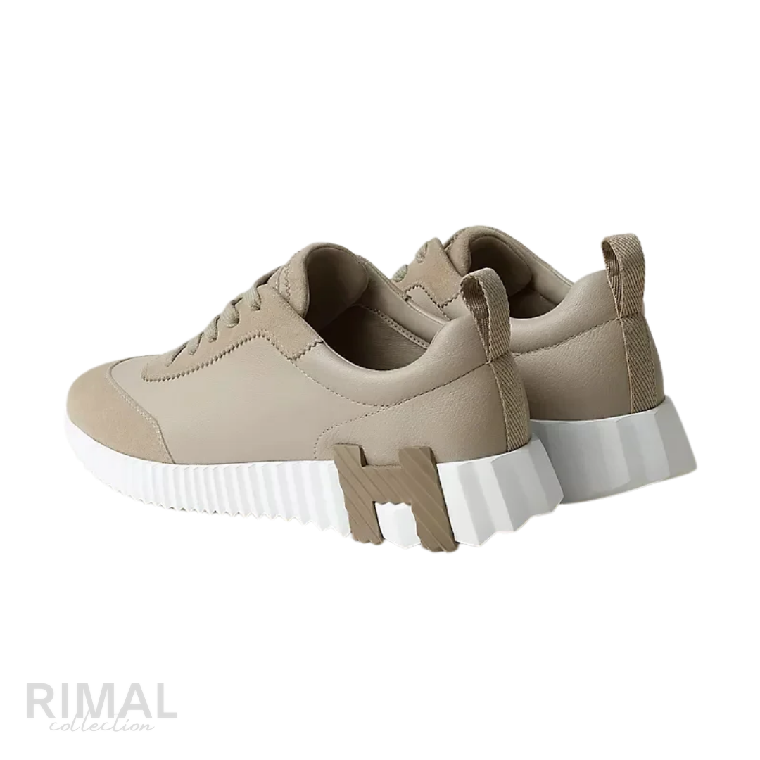 Hermès | Bouncing Sneakers Beige Galet - View 2