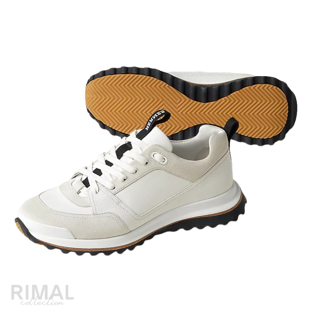 Hermès Leader Sneakers – White - View 8