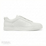 Zegna Triple Stitch Sneakers – White