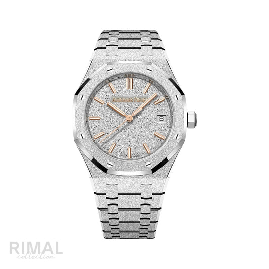 Audemars Piguet | Royal Oak Frosted Dial - Free & Fast UAE Shipping