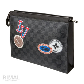 Louis Vuitton – Damier Graphite LV League Pochette Voyage MM