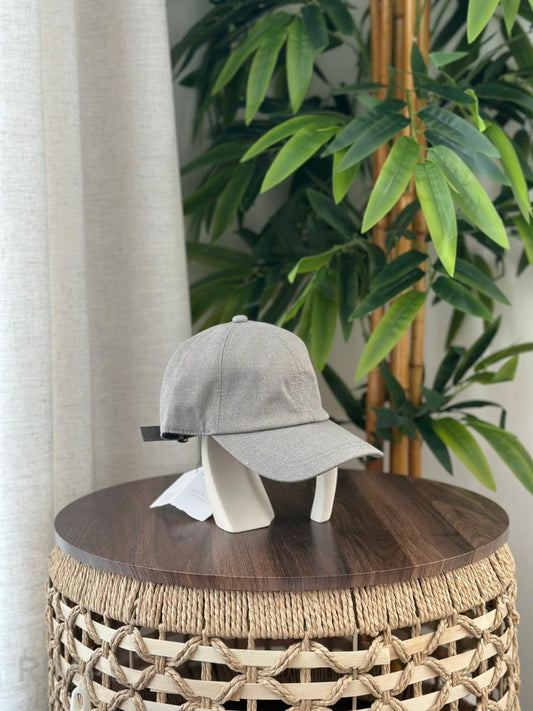 Brunello Cucinelli Embroidered Crest Baseball Cap (Brown)