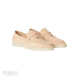 Loro Piana Summer Charms Loafers – Pink Sand